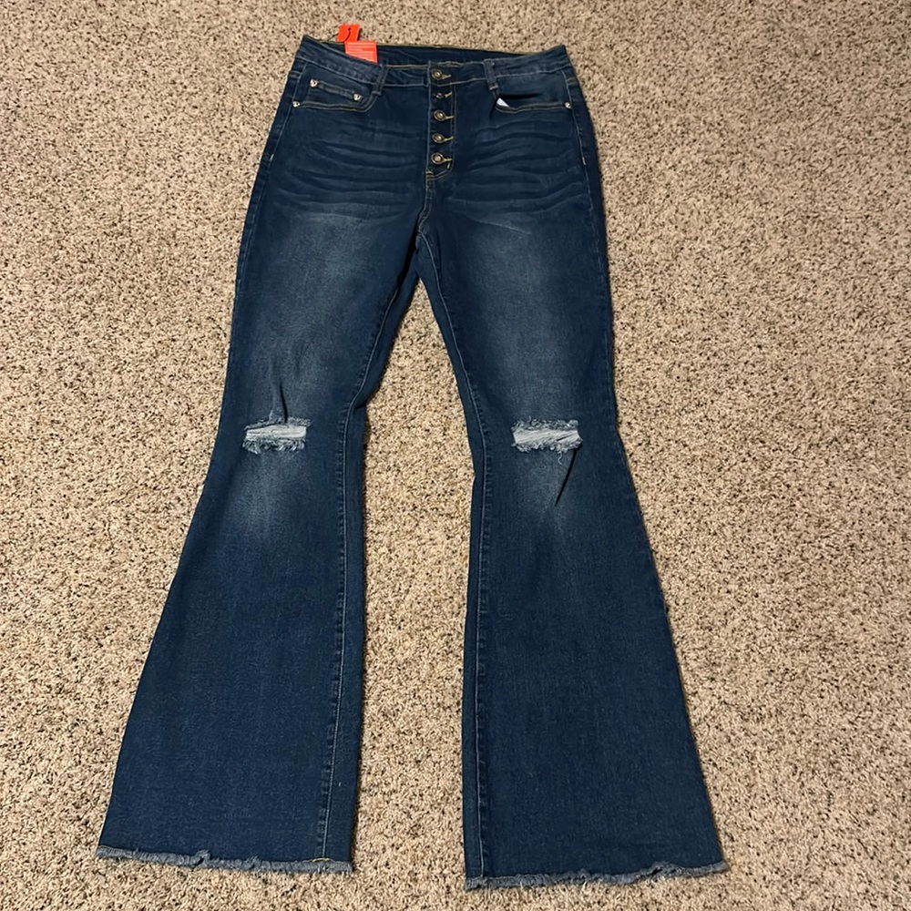 NWT Jeans with flare
